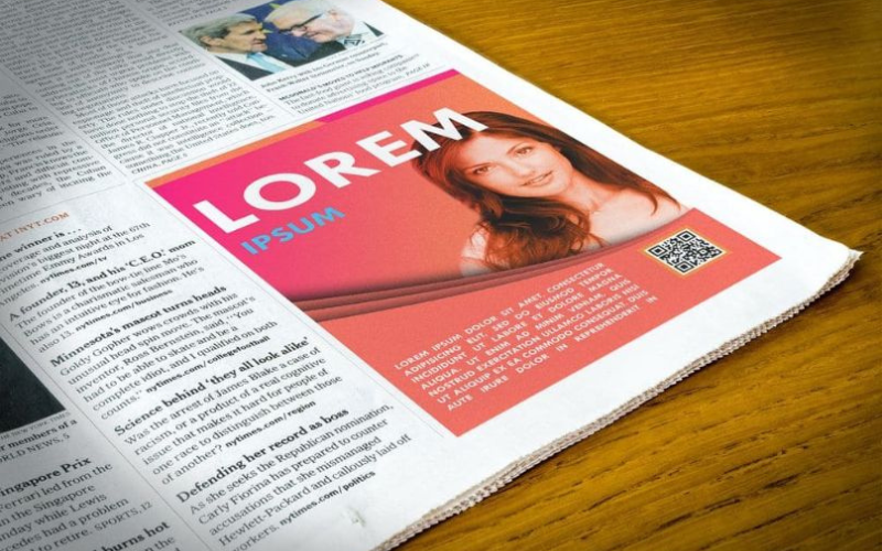 Display Ads: Maximizing Impact in Newspaper Advertising